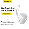 Портативний насос для матраців Baseus PocketGo Portable Air Pump Stellar White