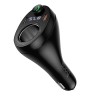 АЗП з FM-модулятором HOCO E88 Star 35W(2C) cigarette lighter car BT FM transmitter Black