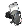 Велотримач для телефона HOCO H85 Knight motorcycle bicycle universal holder Black