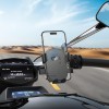Велотримач для телефона HOCO H85 Knight motorcycle bicycle universal holder Black