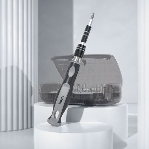 Набір викруток HOCO UT10 32-in-1 screwdriver set gray and black