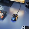Маніпулятор миша HOCO GM51 Sky luminous gaming wired mouse black＆yellow