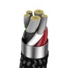 Кабель Baseus Explorer Series Auto Power-Off Fast Charging Data Cable Type-C to IP 20W 1m Black