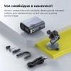 Автомобільний насос Baseus PrimeTrip Series Portable Bike Pump Cosmic Black