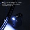 Автомобільний насос Baseus PrimeTrip Series Portable Bike Pump Cosmic Black