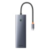 USB-хаб Baseus UltraJoy Series 10-Port HUB Docking Station Space Grey（Type-C to HDMI4K@60Hz*1+VGA*1+USB 3.0*3+PD*1+RJ45*1+SD/TF*1+3.5mm*1）
