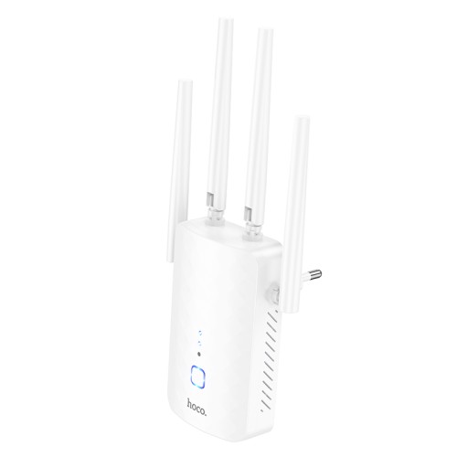 Ретранслятор Wi-Fi HOCO HI35 WiFi4 repeater White