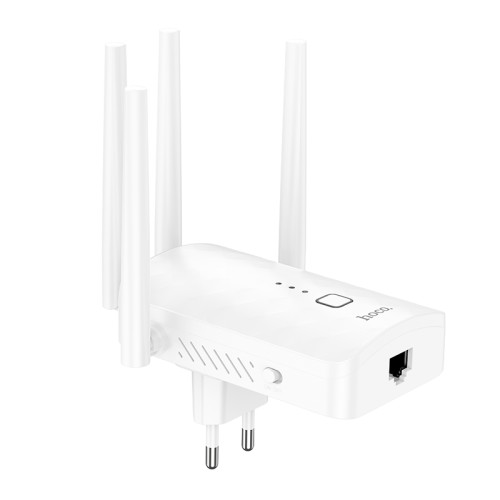 Ретранслятор Wi-Fi HOCO HI35 WiFi4 repeater White