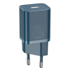Мережевий зарядний пристрій Baseus Super Si Quick Charger 1C 20W EU Blue