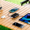 Зовнішній акумулятор VEGER 20000 mAh with built-in cables Type C / Lightning PD QC3.0 35W K2 (W2068) black