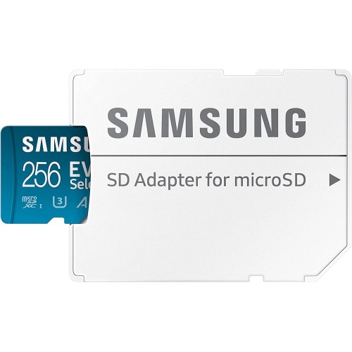 Карта пам'яті microSDXC (UHS-І U3) Samsung EVO Select 256Gb class 10 A2 V30 (R130MB/s, W30MB/s) (adapter SD)