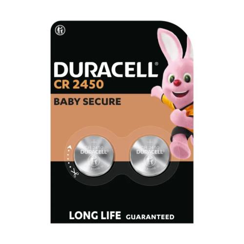 Батарейка Duracell CR2450 3V літієва (2шт)
