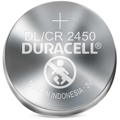 Батарейка Duracell CR2450 3V літієва (2шт)