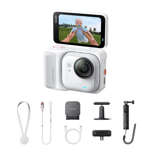 Екшн-камера Insta360 GO Ultra Creator Bundle (Arctic White)