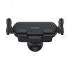 Автотримач для телефона Baseus Stable Gravitational Car Mount Lite (Air Outlet Version) black