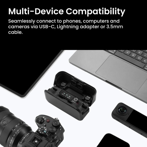 Мікрофонна радіосистема Insta360 Mic Pro (2TX+1RX)
