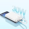 Зовнішній акумулятор Baseus Magnetic Mini Wireless Fast Charge Power Bank Type-C Edition  10000mAh 30W Stellar White