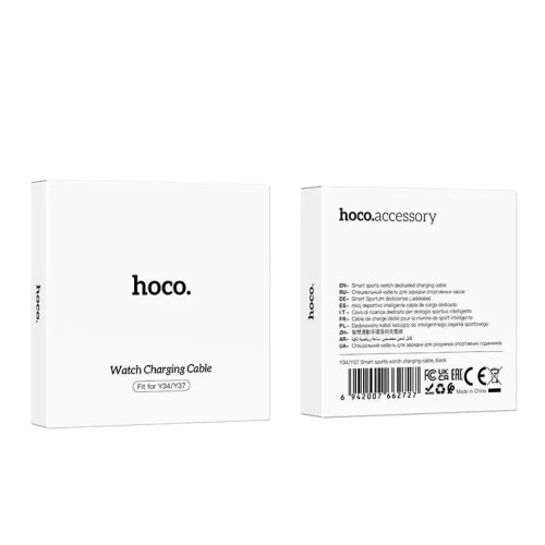 Бездротовий зарядний пристрій для смарт-годинника HOCO Y34/Y37/Y41 Smart sports watch charging cable Black