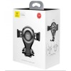 Автотримач для телефона Baseus Osculum Type Gravity Car Mount Black