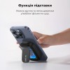 Бездротовий зарядний пристрій з кулером для мобільного Baseus MagPro II Series Ultra-Thin Magnetic Phone Cooler (with Wireless Charger) Cosmic Black