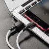 Кабель BOROFONE BX31 Soft silicone charging data cable for Micro White