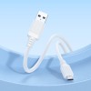 Кабель BOROFONE BX115 Lotto silicone charging data cable Micro White